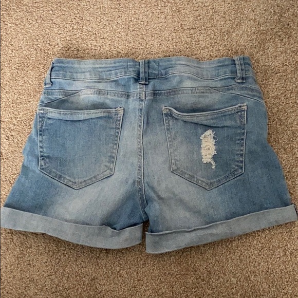 Ardene Blue Jean Shorts - Picture 2 of 3